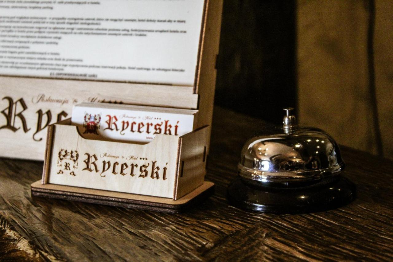Hotel Rycerski Czeladź Buitenkant foto